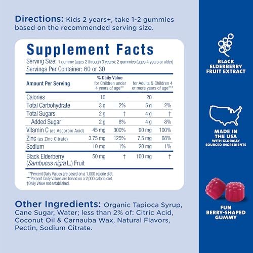 Close up of berry flavored toddler immune support gummies from Mommys Bliss.