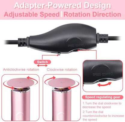 Adjustable speed controller for HayZBao foot callus remover device