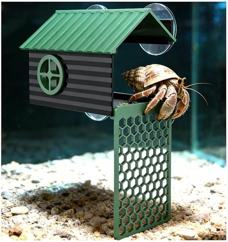 Multi-Functional Hermit Crab Hideaway | Hermit Crab Foraging cave with Ladder | Hermit Crab Climbing wall Toy | Hideout Decoration Accessories Also Suitable for Lizards and Tarantulas - Image 2