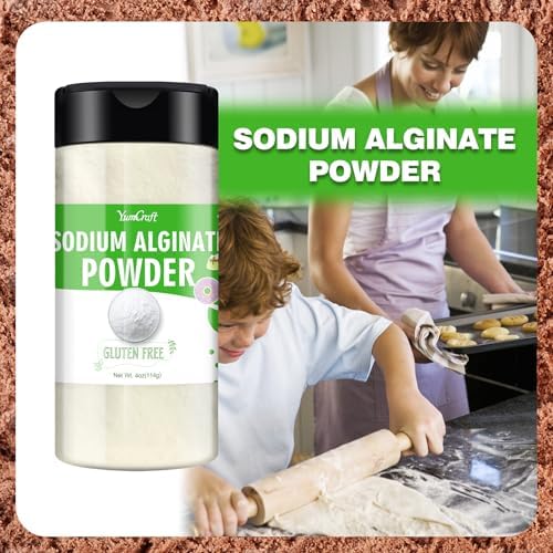 YumCraft culinary gelling powder container showing the convenient easy-pour opening.