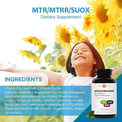 Professional product shot of Holistic Health methylation support