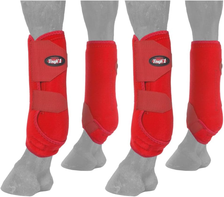 Tough 1 Extreme Vented Sport Boots medium size full set