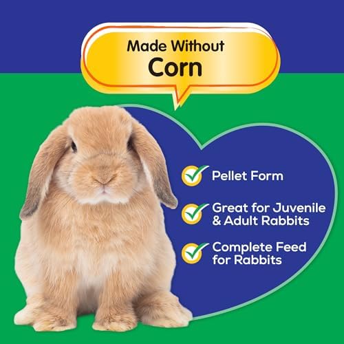 Small World rabbit feed nutritional information panel
