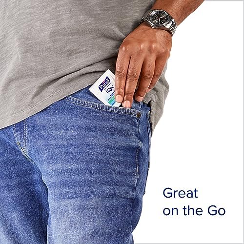 Purell Hand Sanitizing Wipes, Alcohol Formula, Fragrance Free, 300 Count Individually Wrapped Hand Wipes - 9020-06-EC - Image 7