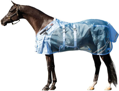 Schneiders Mosquito Mesh II Adjusta-Fit Horse Fly Sheets | Insect & UV Protection for Horses | Durable 350D Mesh | Reflective Safety Stripes - Image 13