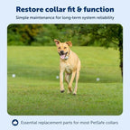 Clear protective cap covers for PetSafe receiver correction buttons