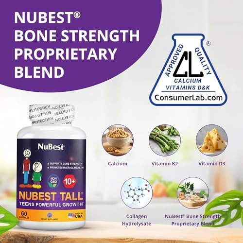 NuBest Tall 10 Plus capsules for teenagers and children