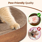 ComSaf heavy duty dual functionality feline scratching toy and zero gravity sleeping pod