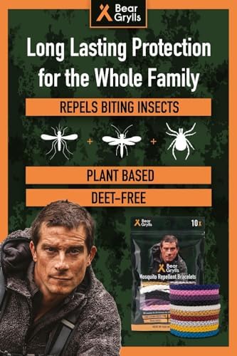 Bear Grylls adjustable leather repellent bands pack