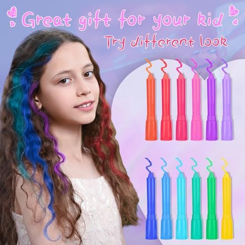Non-toxic temporary hair color pens for kids