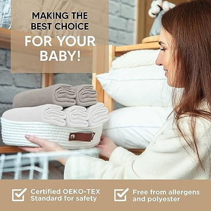 Soft breathable bassinet sheets for newborn bedside sleeper