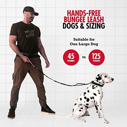 Tuff Pupper hands free leash shock absorbing bungee section