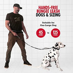 Tuff Pupper hands free leash shock absorbing bungee section