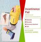 Bamuho incontinence pad showing non-slip backing material