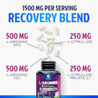 Nature's Peak nitric oxide booster supplement bottle side angle