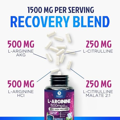Nature's Peak nitric oxide booster supplement bottle side angle