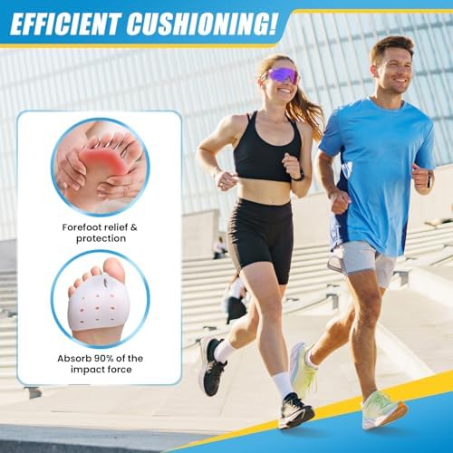 JWHOO foot care cushions demonstrating stretchable silicone material
