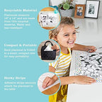 Mickey Mouse and Friends interactive doodle designs on the Disney baby coloring mats.
