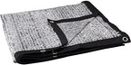 Pro Select Solar Canopy close up view highlighting the durable metal grommets and reinforced black binding