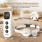 Shock Collar for Small Dogs - 4200FT Dog Training Collar with Remote for 5-30lbs Mini Small Dogs, IPX8-Waterproof Rechargeable E-Collar with Beep (1-9), Vibration(1-3), Safe Shock(0-16) - Image 3