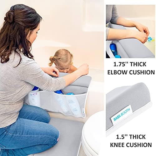 Baby Booth bath comfort set with suction cups detail