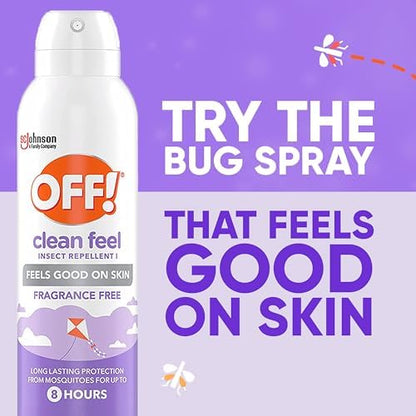 Off! Clean Feel 5 ounce bug spray for outdoor protection