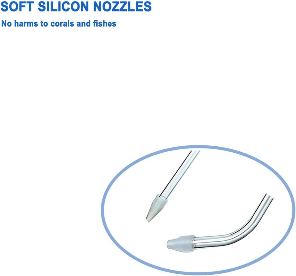 Long syringe spot feeder being used for precise liquid dispensing.