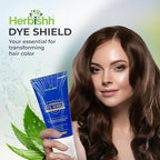 Authentic Herbishh moisturizing staining guard showing the easy to use pump dispenser.
