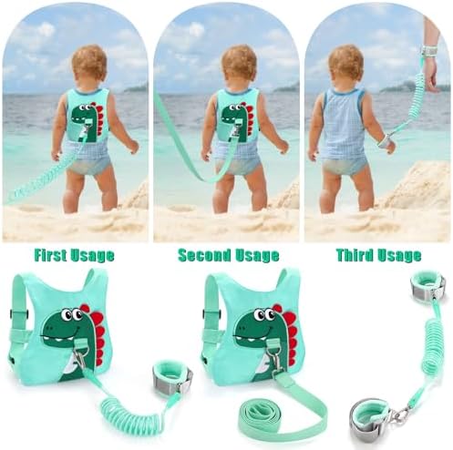 Adjustable buckle mechanism on Fitarts child safety walking harness