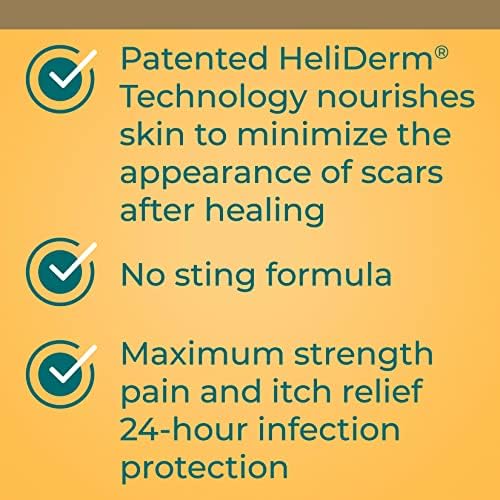Back label of Neosporin Pain Itch and Scar ointment showing drug facts and ingredients.