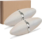 Natural Cuttlebone for Birds Parakeets Canaries Cockatiels Small Conures Mynahs Toucans African Greys All Parrots Snails Totoise, with Holder for Bird Cage (4-5 inch,2PCS) - Image 9