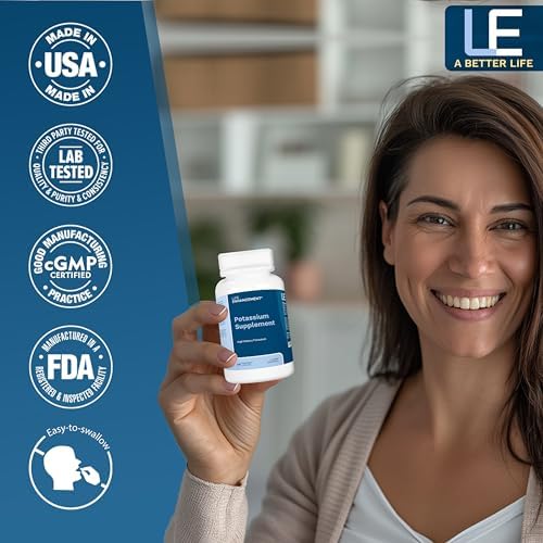 Life Enhancement potassium supplement 120 servings packaging