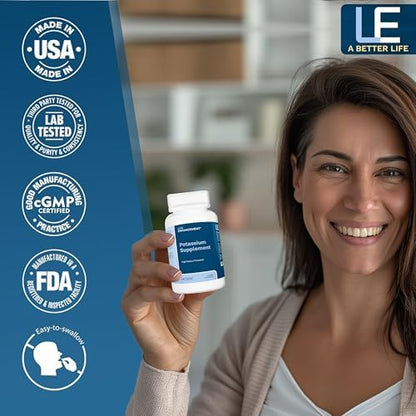 Life Enhancement potassium supplement 120 servings packaging
