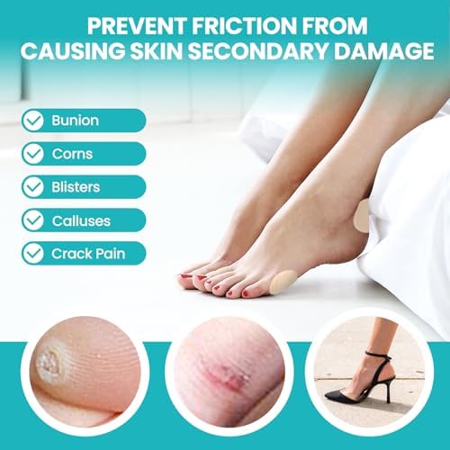 Promifun water-resistant bunion pads in multiple sizes
