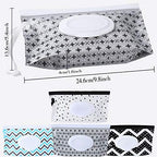 Febsnow refillable wipe holder showing flip top design