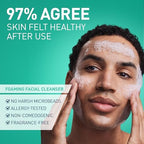 Fragrance-free paraben-free face wash with 3 ceramides for balanced clean skin