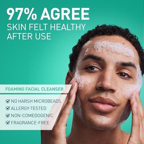 Fragrance-free paraben-free face wash with 3 ceramides for balanced clean skin