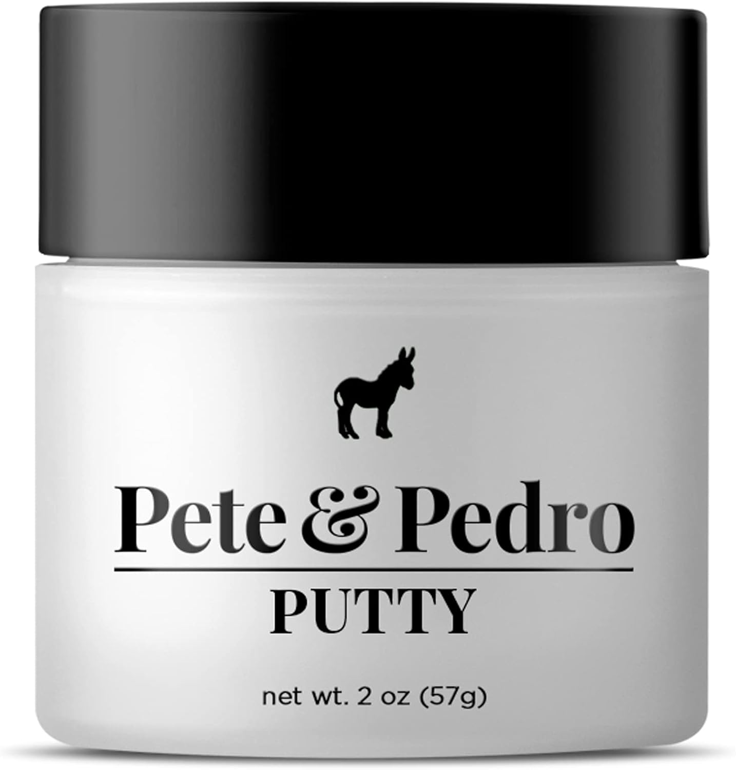 Pete and Pedro Hair Putty strong hold matte finish container front view