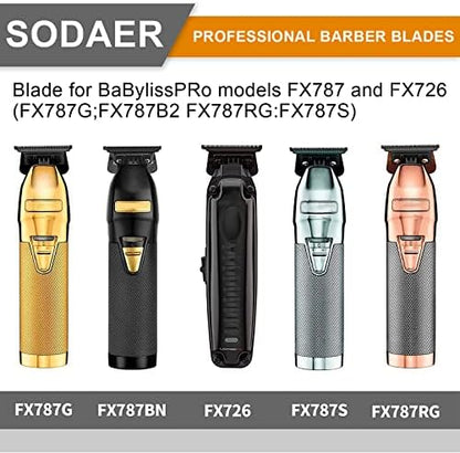 Authentic Sodaer replacement blade for professional grooming