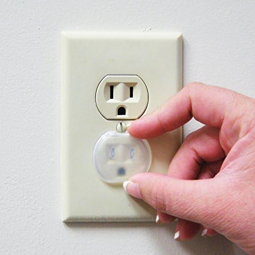 Dreambaby child safety socket protectors close up detail