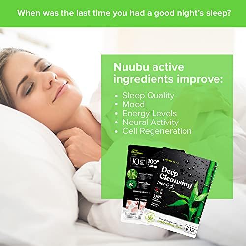 Nuubu premium Japanese organic ingredients breakdown highlighting bamboo vinegar and tourmaline benefits.
