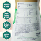 Enfamil ProSobee dairy free lactose free infant formula nutrition facts label closeup