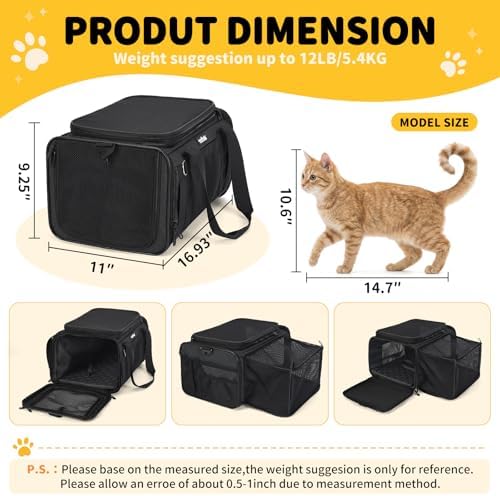 Apollo Walker imported pet travel bag with locking zippers for security