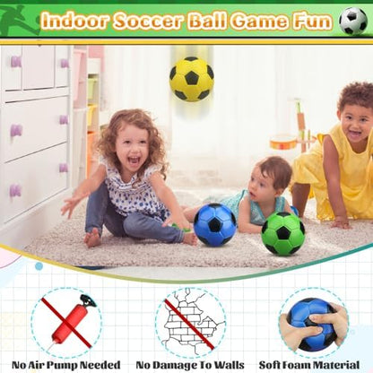 Three pieces of non toxic slow rising sensory stress balls for office