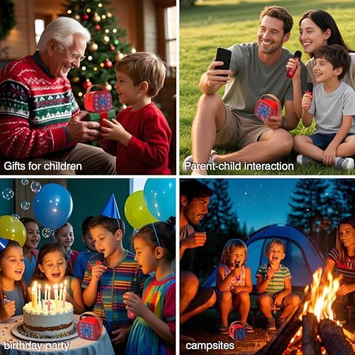 Authentic imported kids karaoke speaker bundle packaged safely inside its premium gift box