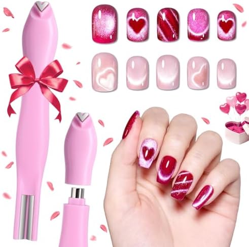 Beetles 3 in 1 cat eye magnet tool front view for nail art