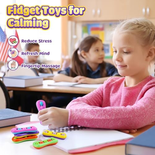 Compact portable fidget toys for travel and office use