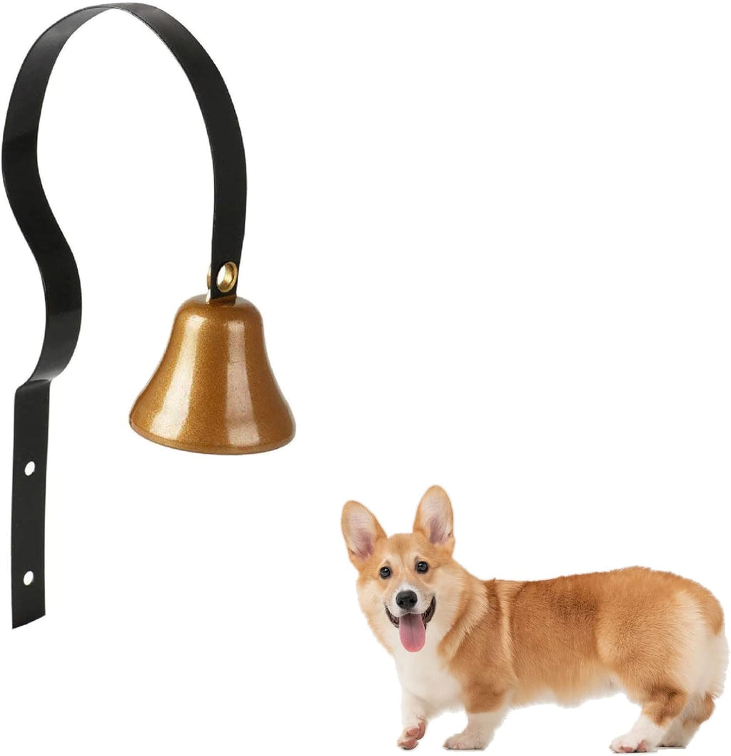 GoldTiger Fixed Metal Dog Doorbell for Potty Training - Heavy Duty Steel Wall Mounted Dog Bell for Door to Ring to Go Outside - Professional Puppy Housebreaking Communication Tool, No Snag (White) - Image 12