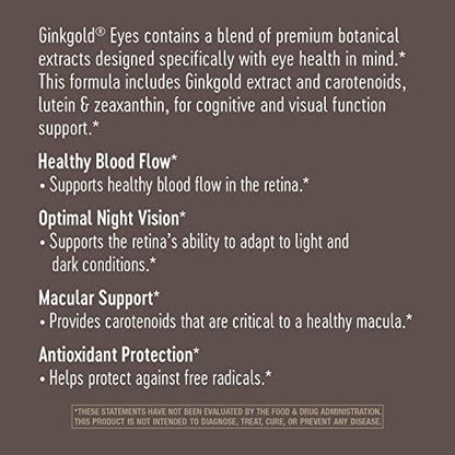 Nature's Way, Ginkgold Eyes, 60 Vegan Tablets (Pack of 4) - Image 8