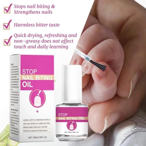 Child using Weu L anti thumb sucking deterrent